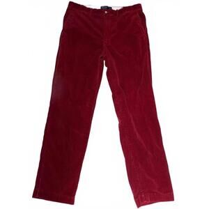Vintage Polo by Ralph Lauren Red Corduroy Pants